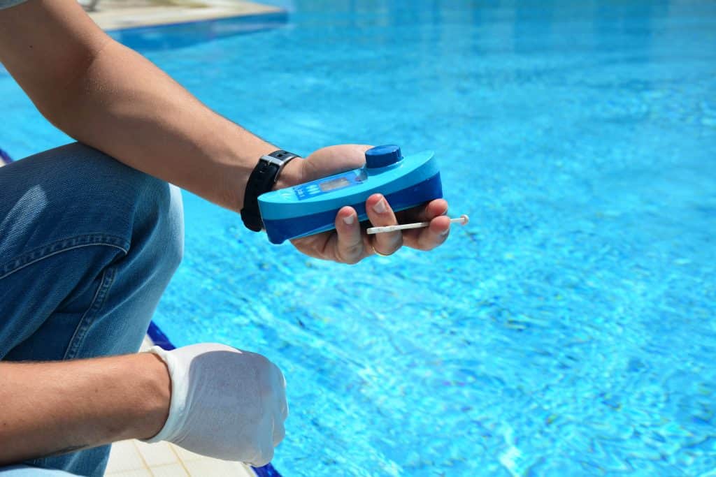 Swimming pool inspection in Oklahoma City